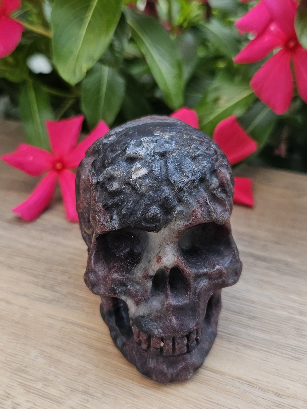 Astrophllite Crystal Skull